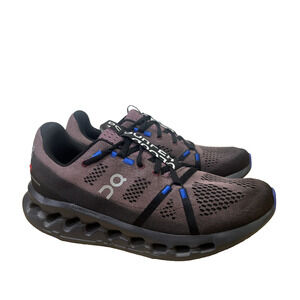 On Cloudsurfer Black Cobalt Running Trail Shoes Sneakers Women's Size 9.5